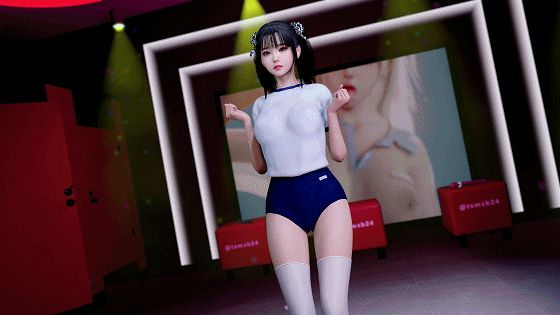 [3D/动态/VAM] 天使没翅膀：沅妹 清纯双马尾少女白丝体操服黑色巨根激情爆肏 [1.1G/WY]-飞雪acg论坛